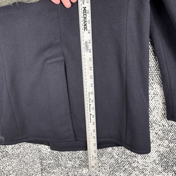 Vintage‎ US Navy Peacoat Mens 36 Regular 1962 Wool Dress Blue - Picture 12 of 13